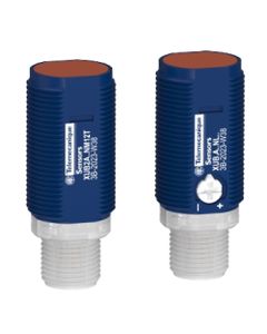 Czujnik optyczny XUB2APYNM12, IO-Link, bariera (nadajnik + odbiornik), M18, plastik, Sn=30m, PNP/NPN, NO/NC progr., 12-2...