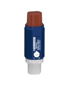 Czujnik optyczny XUB2APYWM12R, IO-Link, odbiornik bariery, M18, plastik, kątowy, Sn=17m, PNP/NPN, NO/NC progr., 12-24V D...