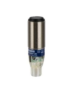 Czujnik optyczny XUB5BPBNM12, odbiciowy, M18, Sn=0.6m, NPN, NO, 12-24V DC, konektor M12, ob. metal