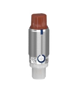 Czujnik optyczny XUB6BPYWM12, IO-Link, odbiciowy, M18, metal, kątowy, Sn=0.5m, PNP/NPN, NO/NC progr., 12-24V DC, konekto...