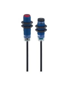 Czujnik optyczny XUBLAPCNL2, bariera (laserowy), M18, Sn=100m, PNP, NO/NC programowalne, 12-24V DC, kabel 2m, ob. plasti...