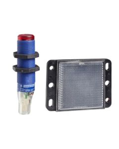 Czujnik optyczny XUBTAPSNM12, refleksyjny, M18, Sn=1.4m, , NO/NC programowalne, 12-24V DC, konektor M12, ob. plastik, z ...