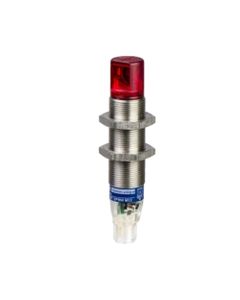 Czujnik optyczny XUBTSPSWM12, refleksyjny, M18, Sn=0.8m, PNP, NO/NC programowalne, 12-24V DC, konektor M12, ob. metal, 9...