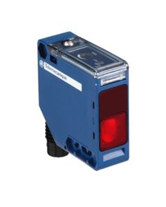 Czujnik optyczny XUK0AKSAM12T, bariera, Sn=30m, 12-24V DC, konektor M12, ob. plastik 50x50x18mm, nadajnik