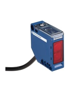 Czujnik optyczny XUK8ARCTL2, odbiciowy, Sn=0.75m, NO/NC, 24-240V AC/DC, kabel 2m, plastik,  50x50x18mm z regulacją tłumi...