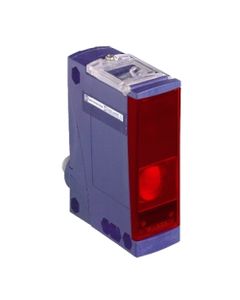 Czujnik optyczny XUX0AKSAM12T, nadajnik-odbiornik, Sn=40m , 12-24V DC, konektor M12, ob. plastik 92x77x31mm, nadajnik