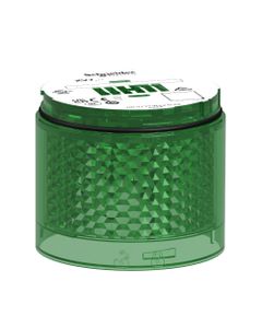 Moduł świetlny XVB7C53 kolumny 70mm, 24V AC/DC, zielony LED, światło migające, do kolumn świetlnych Harmony XVB7