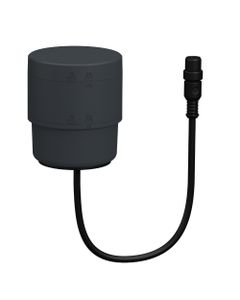 Moduł bazowy XVB7C61, 70mm, 24V AC/DC ze złączem M12, z adapterem i pokrywą, ciemnoszary, do kolumn świetlnych Harmony X...