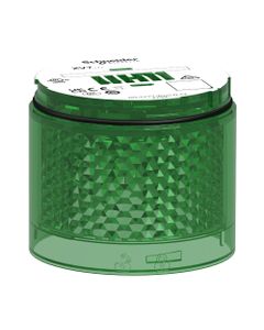 Moduł świetlny XVB7C63 kolumny 70mm, 24V AC/DC, zielony LED, światło błyskowe, do kolumn świetlnych Harmony XVB7