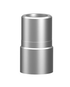 Adapter montażowy uniwersalny XVZ00, 1/2'' NPT, metalowy srebrny, do przykręcania, mocowanie na rurach
