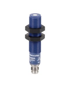 Czujnik ultradźwiękowy XX512A2PAM8, M12 Sn-0.1m, 12-24V DC, PNP NO, odbiciowy, 3-przewodowy konektor M8, plastik