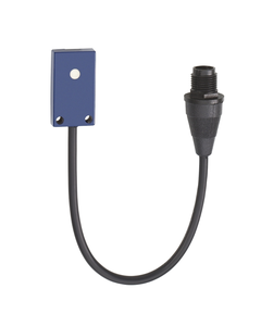 Czujnik ultradźwiękowy XX7F1A2PAL01M12, 33x19x7.6mm Sn-0.1m, 12-24V DC, PNP NO, odbiciowy, 3-przew. kabel 0.15m z konekt...