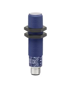 Czujnik ultradźwiękowy XXR18A4KAM12, M18 Sn-1m, 12-24V DC, PNP/NPN 2NO, wiązkowy, 4-przewodowy konektor M12, plastik