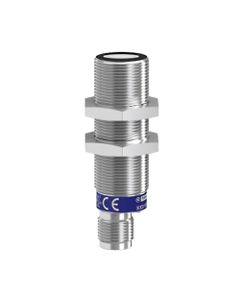 Czujnik ultradźwiękowy XXS18B1PM12, M18 Sn-1m, 12-24V DC, PNP 1NO/1NC, odbiciowy, 5-przewodowy konektor M12, plastik