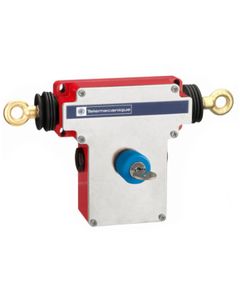 Wyłącznik awaryjny cięgnowy XY2CEDA490EX, ATEX, dwustronny, 2x(1NO+1NC) wolne, reset przyciskiem z kluczem, linka max. 2...