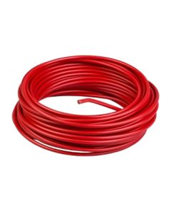 Linka ocynkowana czerwona fi 5mm, dł. 15,5 m, do wyłączników cięgnowych XY2CE