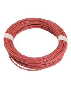 Linka ocynkowana czerwona fi 3,2 mm, dł. 25,5 m, do wyłączników cięgnowych XY2CJ, XY2CH