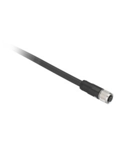 Przewód do czujników M12 8P złącze żeńskie proste, 2m PUR, 8x0.25mm2, XZCP29P11L2