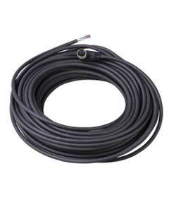 Przewód do czujników M12 8P złącze żeńskie kątowe, 25m PUR, 8x0.25mm2, XZCP53P11L25