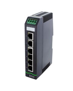 Switch Ethernet niezarządzalny Xelity 6TX 100Mbit, 6-portowy RJ45, obud. z tworzywa IP20