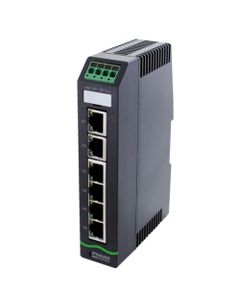 Switch Ethernet niezarządzalny Xelity 6TX GE 1000Mbit, 6-portowy RJ45, obud. z tworzywa IP20