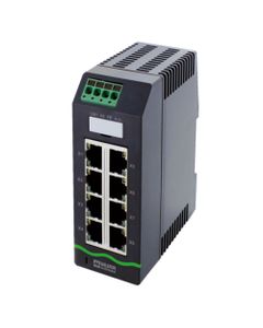 Switch Ethernet niezarządzalny Xelity 8TX 100Mbit, 8-portowy RJ45, obud. z tworzywa IP20