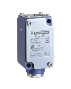 Korpus ZC2JC2 do łącznika XC2JC, styki 2CO migowe, metal, PG13.5