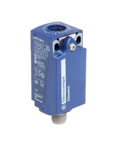 Korpus ZCP21M12 do łącznika XCKP, styki 1NO+1NC migowe, plastik, konektor M12 4 pin