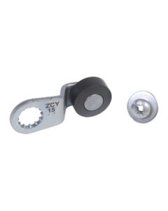 Dźwignia ZCY15 z rolką z tworzywa, do głowicy ZCE01, ZCE05 serii XCKD, XCKP, XCKT, XCMD