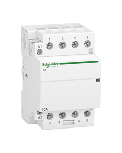 Stycznik modułowy iCT50-40-40-230, 40A, 4NO, cewka 220..240V 50/60 Hz, szerokość 3 moduły